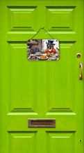 Load image into Gallery viewer, French Bulldog Fall Kitchen Pumpkins Wall or Door Hanging Prints