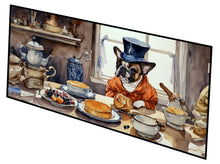 Load image into Gallery viewer, French Bulldog Fall Kitchen Pumpkins Runner Mat 28x58