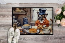 Load image into Gallery viewer, French Bulldog Fall Kitchen Pumpkins Doormat - 24x36 Decorative Floor Mat – Indoor/Outdoor Rug with Artistic Flair