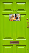 Load image into Gallery viewer, Golden Retriever Fall Kitchen Pumpkins Wall or Door Hanging Prints