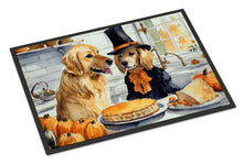 Load image into Gallery viewer, Golden Retriever Fall Kitchen Pumpkins Doormat - 24x36 Decorative Floor Mat – Indoor/Outdoor Rug with Artistic Flair