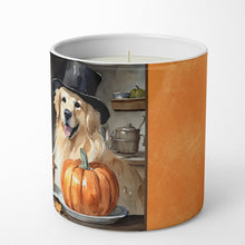 Load image into Gallery viewer, Golden Retriever Fall Kitchen Pumpkins Decorative Soy Candle