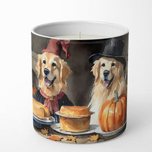 Load image into Gallery viewer, Golden Retriever Fall Kitchen Pumpkins Decorative Soy Candle