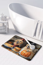 Load image into Gallery viewer, Golden Retriever Fall Kitchen Pumpkins Memory Foam Kitchen Mat