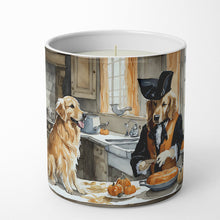 Load image into Gallery viewer, Golden Retriever Fall Kitchen Pumpkins Decorative Soy Candle