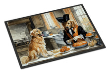 Load image into Gallery viewer, Golden Retriever Fall Kitchen Pumpkins Doormat - 24x36 Decorative Floor Mat – Indoor/Outdoor Rug with Artistic Flair