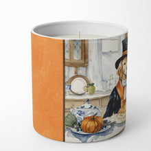 Load image into Gallery viewer, Golden Retriever Fall Kitchen Pumpkins Decorative Soy Candle