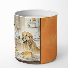 Load image into Gallery viewer, Golden Retriever Fall Kitchen Pumpkins Decorative Soy Candle