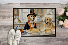 Load image into Gallery viewer, Golden Retriever Fall Kitchen Pumpkins Doormat -  18x27 Decorative Floor Mat – Indoor/Outdoor Rug