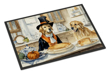 Load image into Gallery viewer, Golden Retriever Fall Kitchen Pumpkins Doormat -  18x27 Decorative Floor Mat – Indoor/Outdoor Rug