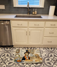 Load image into Gallery viewer, Golden Retriever Fall Kitchen Pumpkins Memory Foam Kitchen Mat