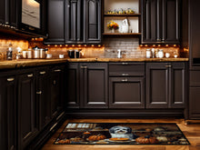 Load image into Gallery viewer, Havanese Fall Kitchen Pumpkins Runner Mat 28x58