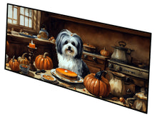 Load image into Gallery viewer, Havanese Fall Kitchen Pumpkins Runner Mat 28x58