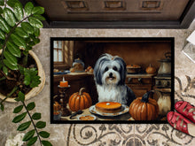 Load image into Gallery viewer, Havanese Fall Kitchen Pumpkins Doormat -  18x27 Decorative Floor Mat – Indoor/Outdoor Rug