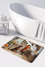 Load image into Gallery viewer, Irish Setter Fall Kitchen Pumpkins Memory Foam Kitchen Mat