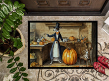Load image into Gallery viewer, Italian Greyhound Fall Kitchen Pumpkins Doormat -  18x27 Decorative Floor Mat – Indoor/Outdoor Rug