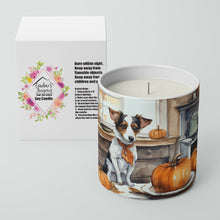 Load image into Gallery viewer, Jack Russell Terrier Fall Kitchen Pumpkins Decorative Soy Candle