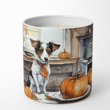 Load image into Gallery viewer, Jack Russell Terrier Fall Kitchen Pumpkins Decorative Soy Candle