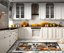 Load image into Gallery viewer, Jack Russell Terrier Fall Kitchen Pumpkins Runner Mat 28x58