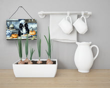 Load image into Gallery viewer, Japanese Chin Fall Kitchen Pumpkins Wall or Door Hanging Prints