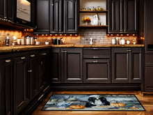 Load image into Gallery viewer, Japanese Chin Fall Kitchen Pumpkins Runner Mat 28x58