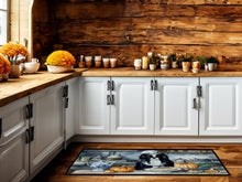 Load image into Gallery viewer, Japanese Chin Fall Kitchen Pumpkins Runner Mat 28x58