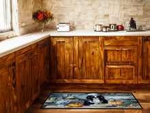 Load image into Gallery viewer, Japanese Chin Fall Kitchen Pumpkins Runner Mat 28x58