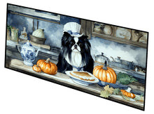 Load image into Gallery viewer, Japanese Chin Fall Kitchen Pumpkins Runner Mat 28x58