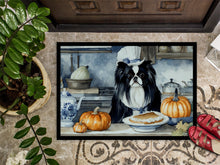 Load image into Gallery viewer, Japanese Chin Fall Kitchen Pumpkins Doormat - 24x36 Decorative Floor Mat – Indoor/Outdoor Rug with Artistic Flair