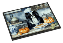 Load image into Gallery viewer, Japanese Chin Fall Kitchen Pumpkins Doormat - 24x36 Decorative Floor Mat – Indoor/Outdoor Rug with Artistic Flair