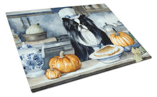 Load image into Gallery viewer, Japanese Chin Fall Kitchen Pumpkins Glass Cutting Boards – Durable, Decorative Kitchen Art Large