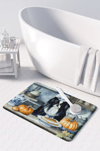 Load image into Gallery viewer, Japanese Chin Fall Kitchen Pumpkins Memory Foam Kitchen Mat