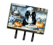 Load image into Gallery viewer, Japanese Chin Fall Kitchen Pumpkins Leash or Key Holder