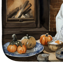Load image into Gallery viewer, Japanese Chin Fall Kitchen Pumpkins Dish Drying Mat