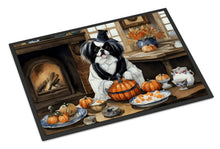 Load image into Gallery viewer, Japanese Chin Fall Kitchen Pumpkins Doormat -  18x27 Decorative Floor Mat – Indoor/Outdoor Rug