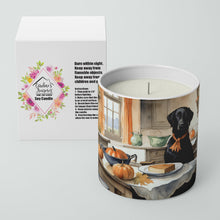 Load image into Gallery viewer, Black Lab Fall Kitchen Pumpkins Decorative Soy Candle