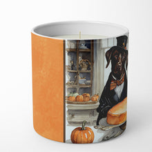 Load image into Gallery viewer, Chocolate Lab Fall Kitchen Pumpkins Decorative Soy Candle