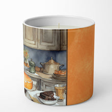 Load image into Gallery viewer, Chocolate Lab Fall Kitchen Pumpkins Decorative Soy Candle