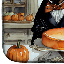 Load image into Gallery viewer, Chocolate Lab Fall Kitchen Pumpkins Dish Drying Mat
