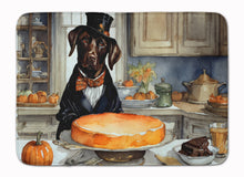 Load image into Gallery viewer, Chocolate Lab Fall Kitchen Pumpkins Memory Foam Kitchen Mat