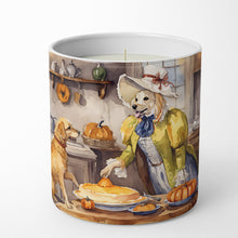 Load image into Gallery viewer, Yellow Lab Fall Kitchen Pumpkins Decorative Soy Candle