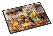 Load image into Gallery viewer, Yellow Lab Fall Kitchen Pumpkins Doormat - 24x36 Decorative Floor Mat – Indoor/Outdoor Rug with Artistic Flair