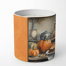 Load image into Gallery viewer, Lakeland Terrier Fall Kitchen Pumpkins Decorative Soy Candle