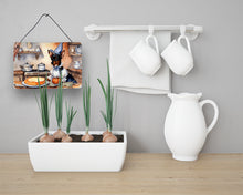 Load image into Gallery viewer, Miniature Pinscher Fall Kitchen Pumpkins Wall or Door Hanging Prints