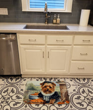 Load image into Gallery viewer, Norfolk Terrier Fall Kitchen Pumpkins Memory Foam Kitchen Mat