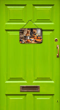 Load image into Gallery viewer, Norwich Terrier Fall Kitchen Pumpkins Wall or Door Hanging Prints