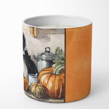 Load image into Gallery viewer, Old English Sheepdog Fall Kitchen Pumpkins Decorative Soy Candle