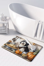 Load image into Gallery viewer, Old English Sheepdog Fall Kitchen Pumpkins Memory Foam Kitchen Mat