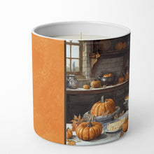 Load image into Gallery viewer, Old English Sheepdog Fall Kitchen Pumpkins Decorative Soy Candle