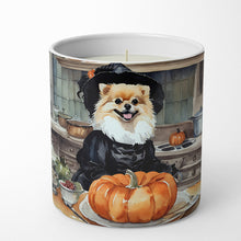 Load image into Gallery viewer, Pomeranian Fall Kitchen Pumpkins Decorative Soy Candle